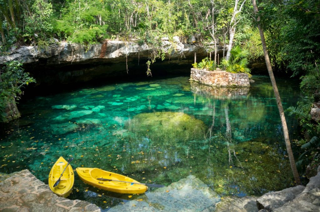 Balneario Cenote Zapote, Balnearios en Mexico