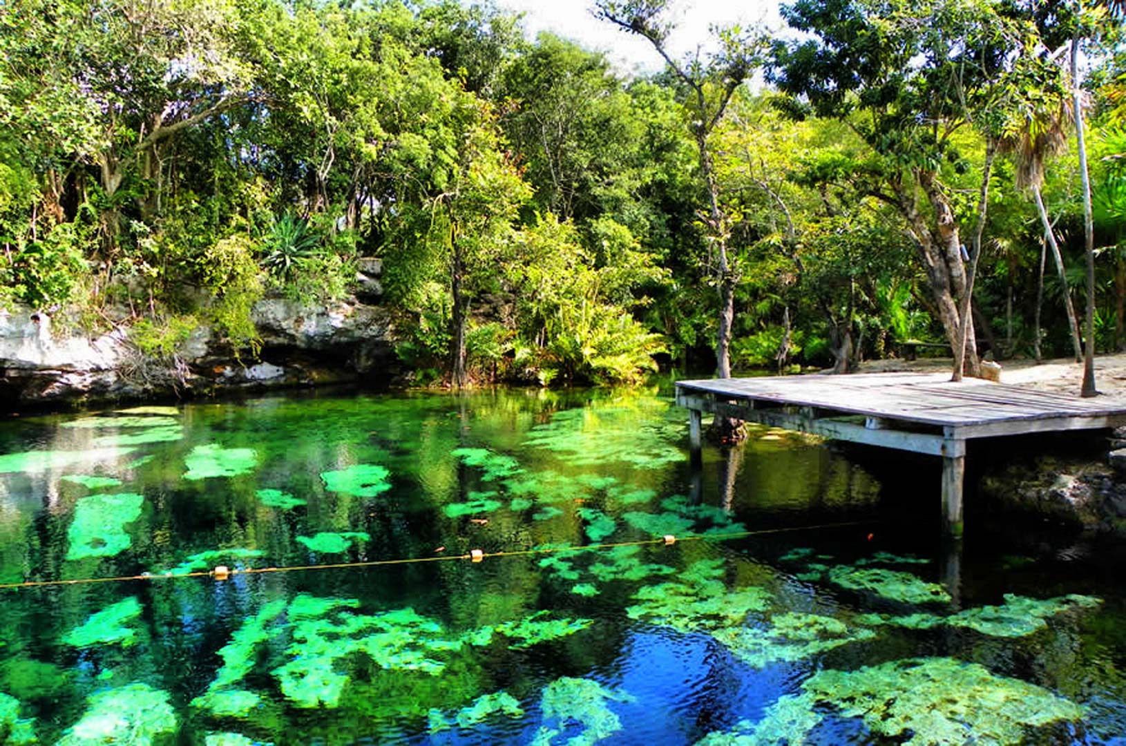 Balneario Cenote Manati, Balnearios en Mexico