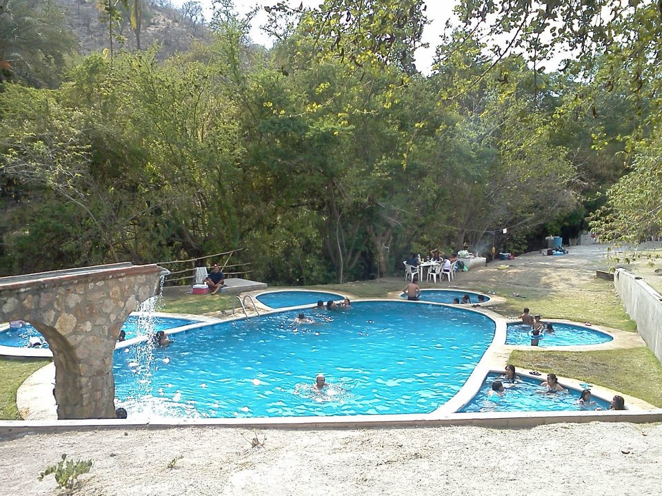 Campamento en Balneario Las Tortugas, Morelos Mexico