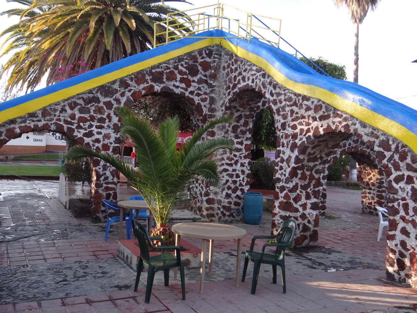 Campamento en Balneario Los Hervideros, Michoacan Mexico