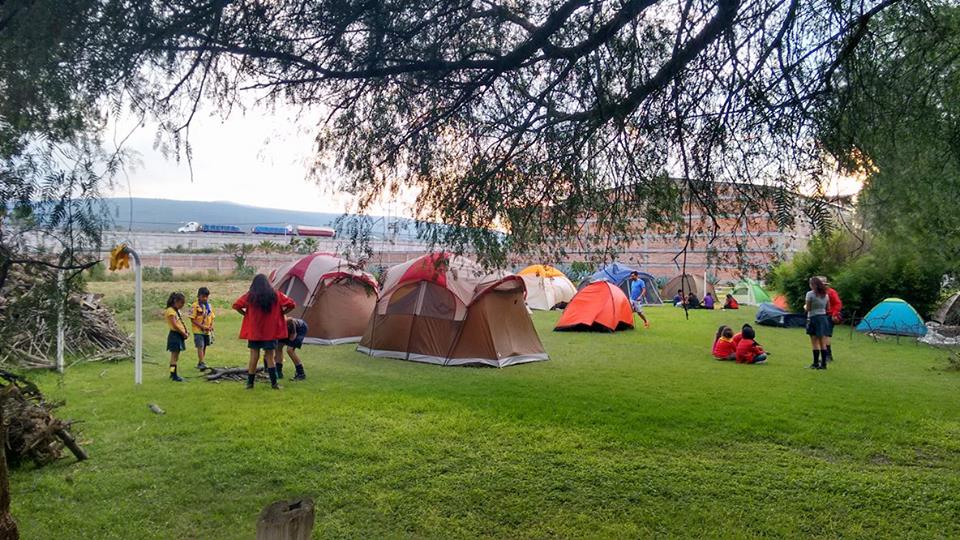 Campamento en Balneario Los Arcos, Guanajuato Mexico
