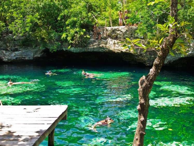 Balneario Cenote Cristalino, Quintana Roo Mexico