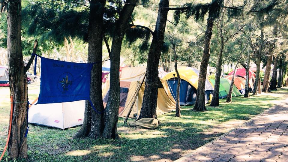 Campamento en Club Roca Azul, Jalisco Mexico