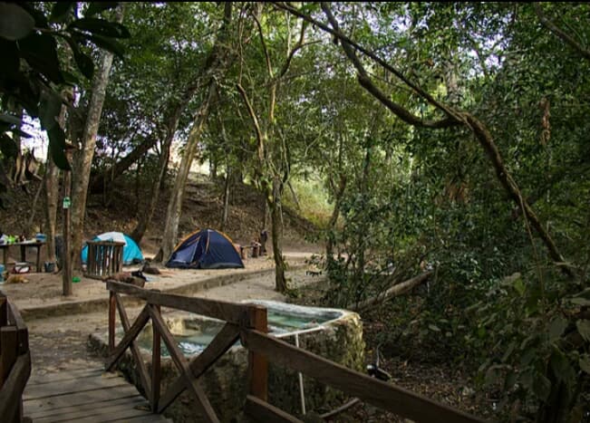 Campamento en Nuevo Ixtlan, Nayarit Mexico