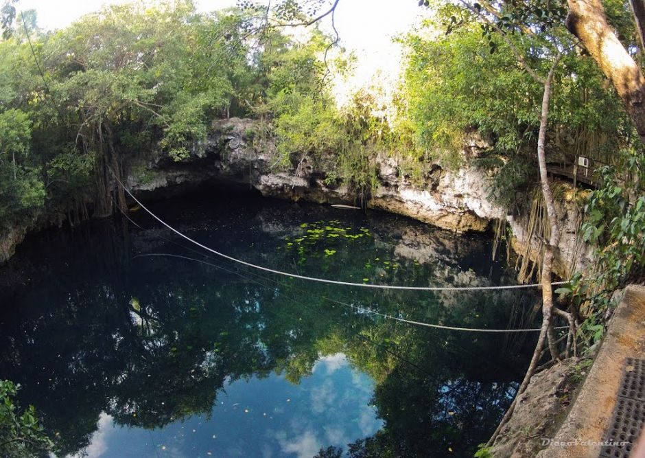 Balneario Cenote Verde Lucero, Yucatan Mexico