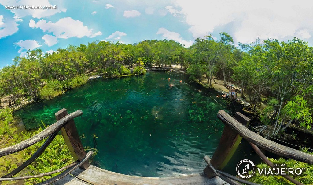 Balneario Cenote Cristal, Balnearios de Mexico