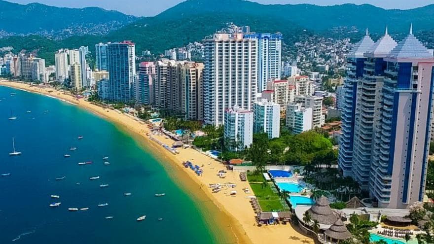 Acapulco paulatinamente retoma actividades turísticas , Balnearios Mexico