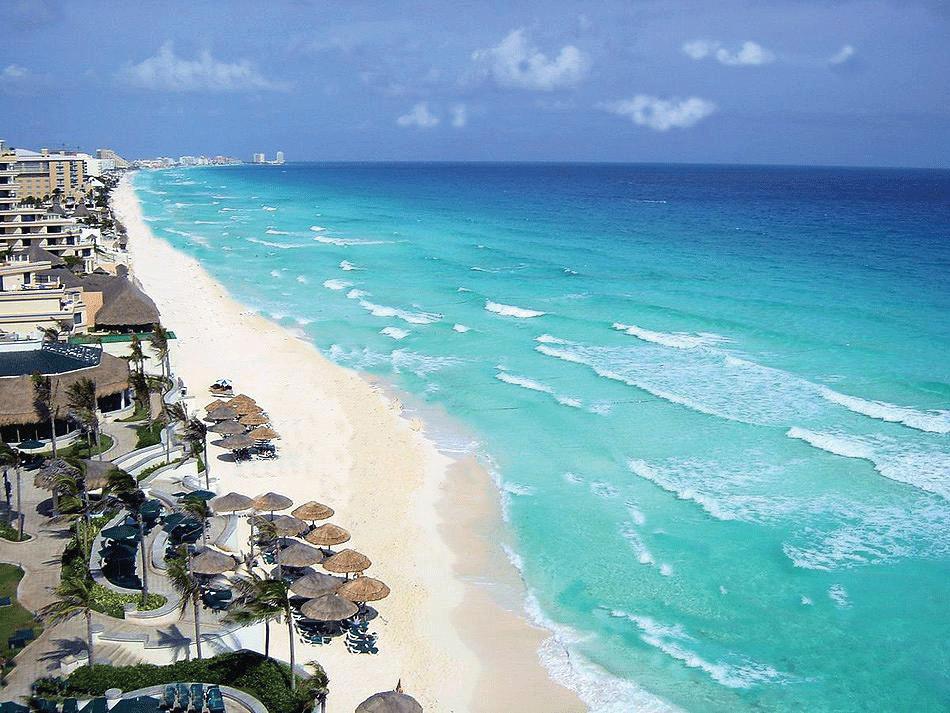 Cancun y el turismo en Mexico, Balnearios Mexico