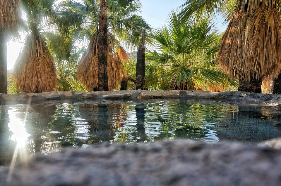 Campamento en Cañon de Guadalupe