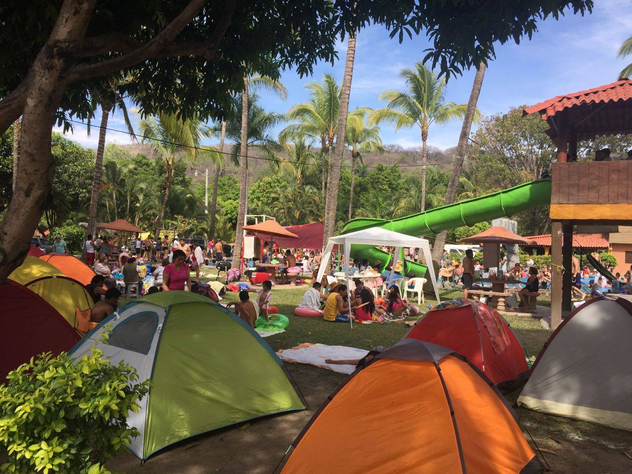 Campamento en Balneario Santa Isabel