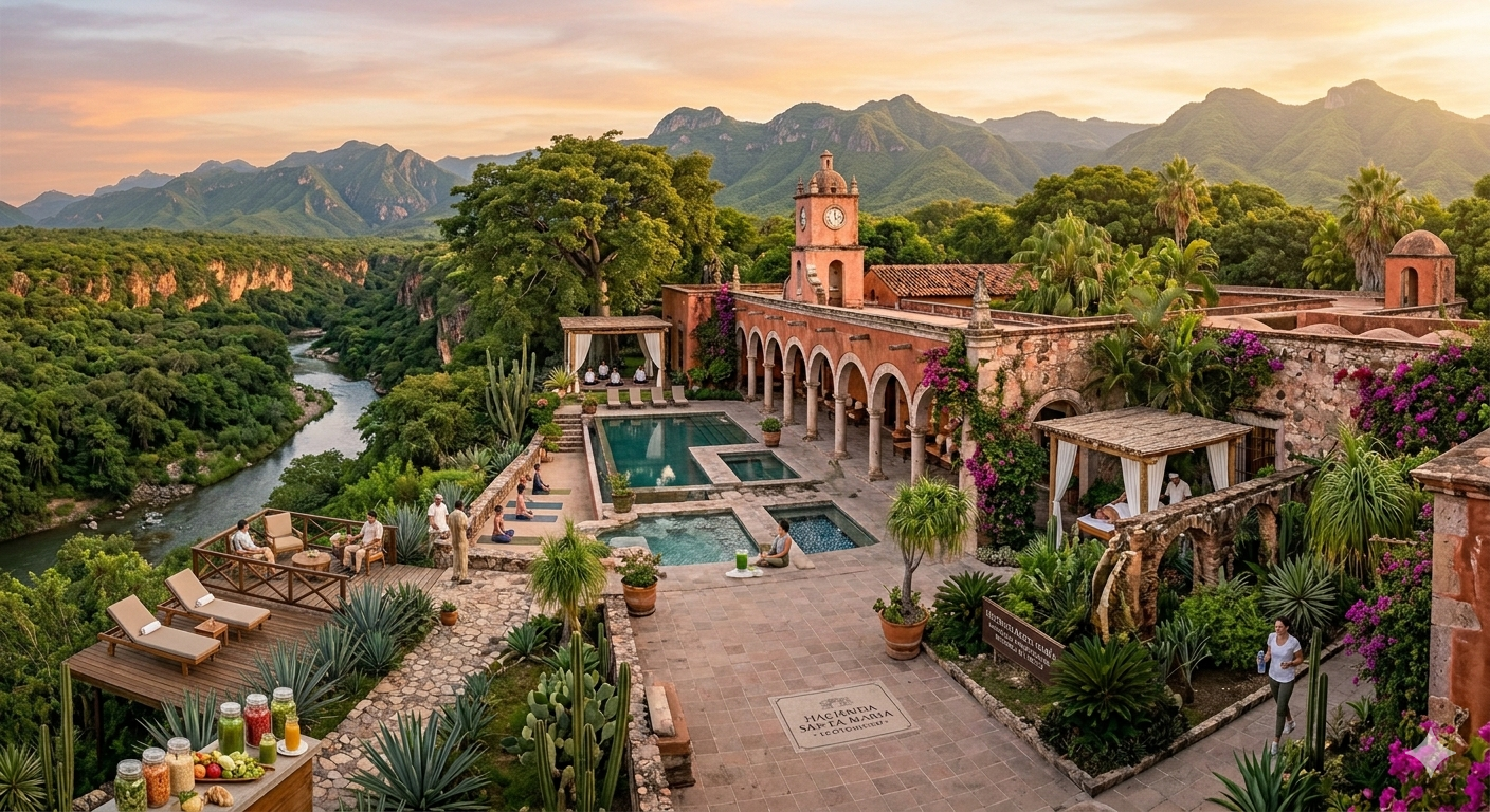 Wellness y Detox en Balnearios Mexicanos: Un Santuario para la Renovación Integral