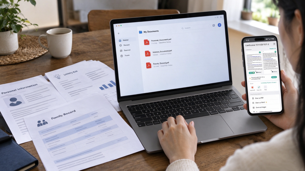 Before El Buen Fin 2026: Organize Your INE PDF for Banking Procedures with CamScanner